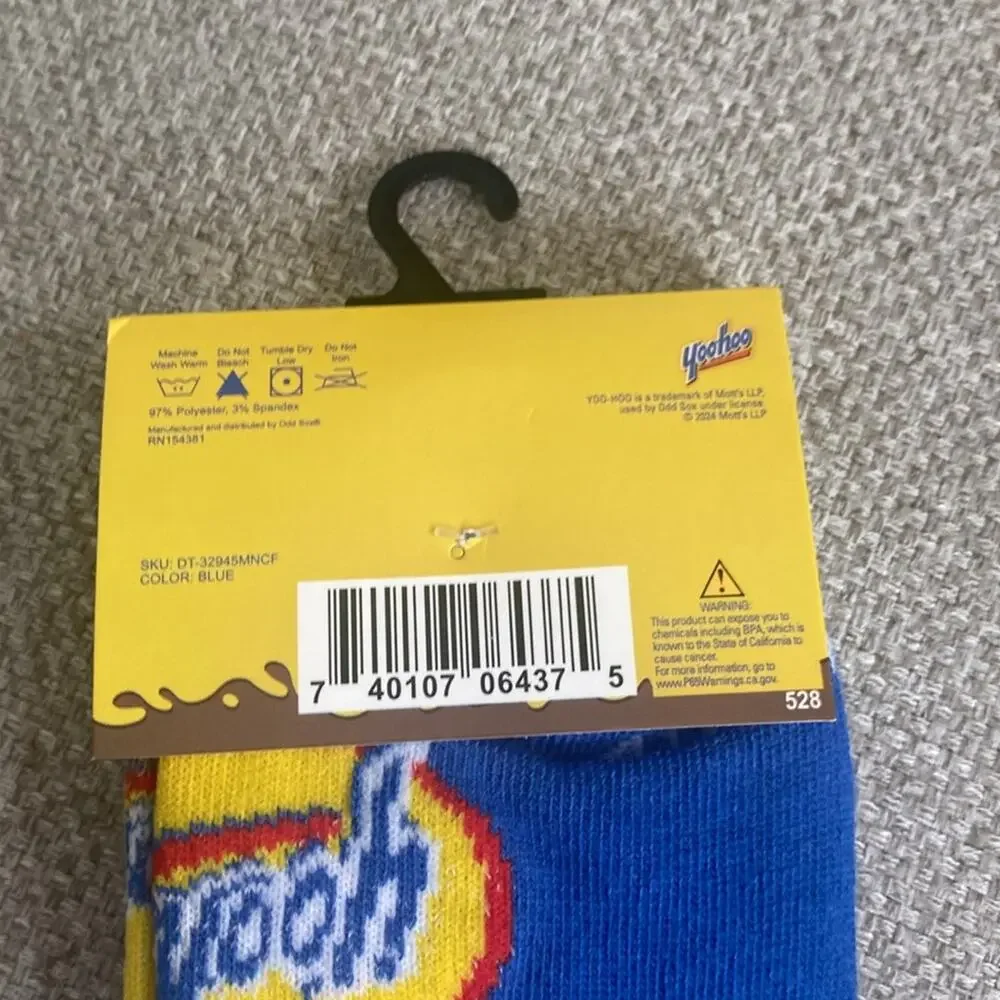 yoohoo chocolate Novelty Crew Socks